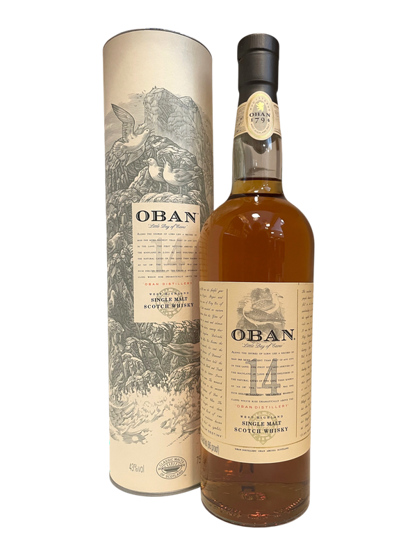 Oban Single Malt Scotch Whiskey 14 Yrs
