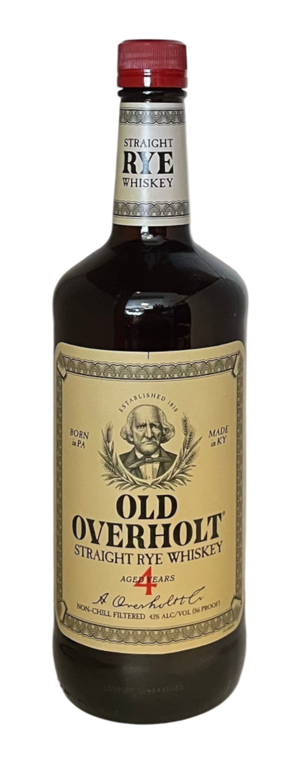 OLD OVERHOLT WHISKEY RYE 1L