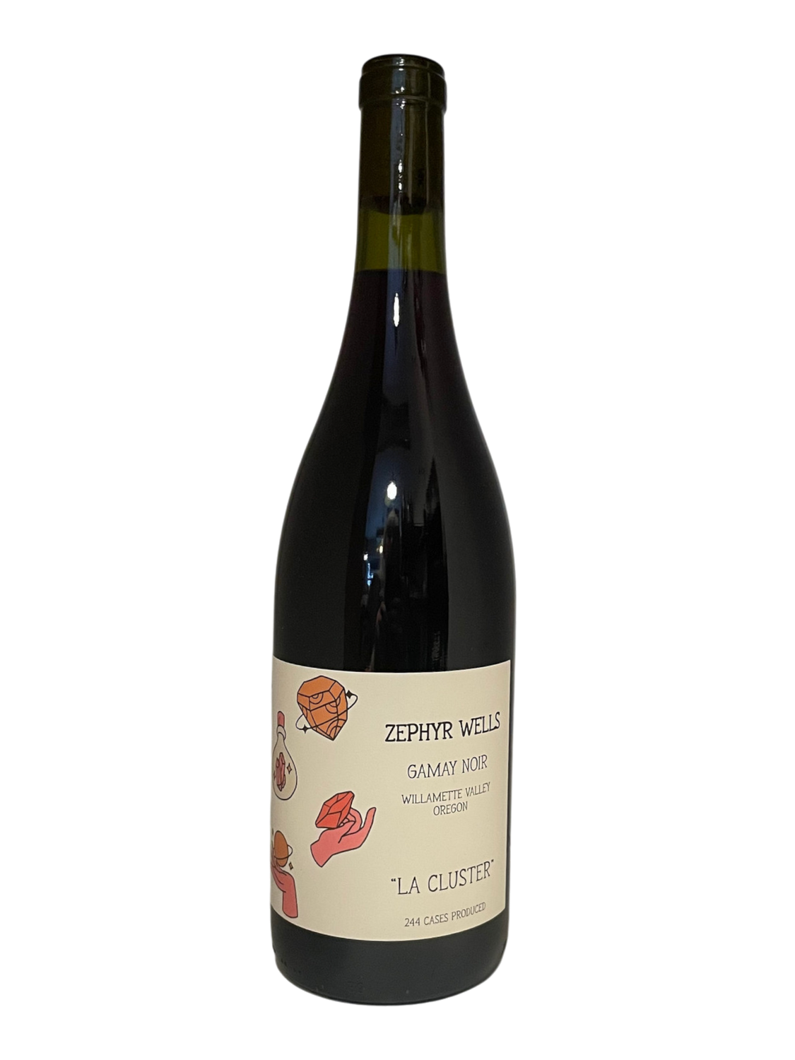 Zephyr Wells Gamay Noir La Cluster Willamette Valley