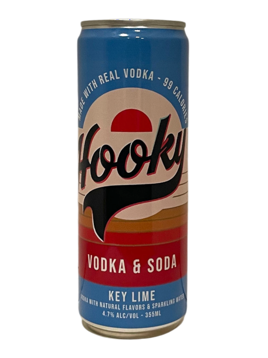 Hooky Vodka Soda Key Lime 355ml