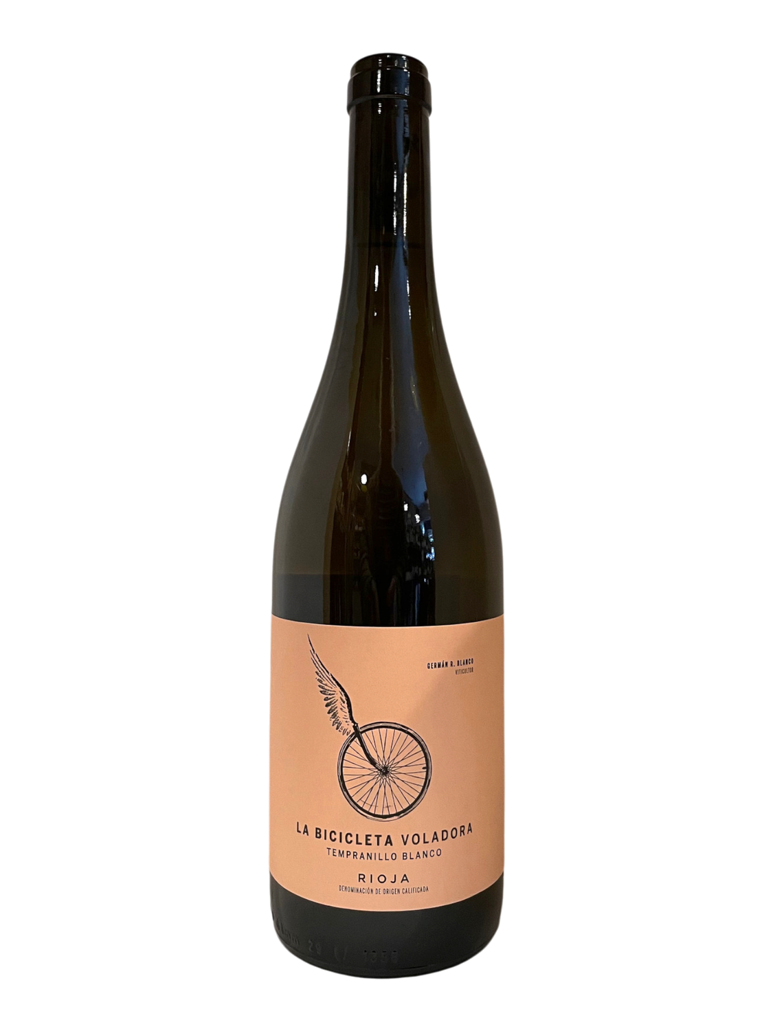 German Blanco La Bicicleta Voladora Blanco Rioja