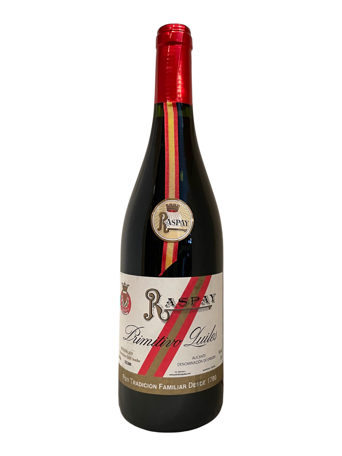 Primitivo Quiles Raspay Reserva