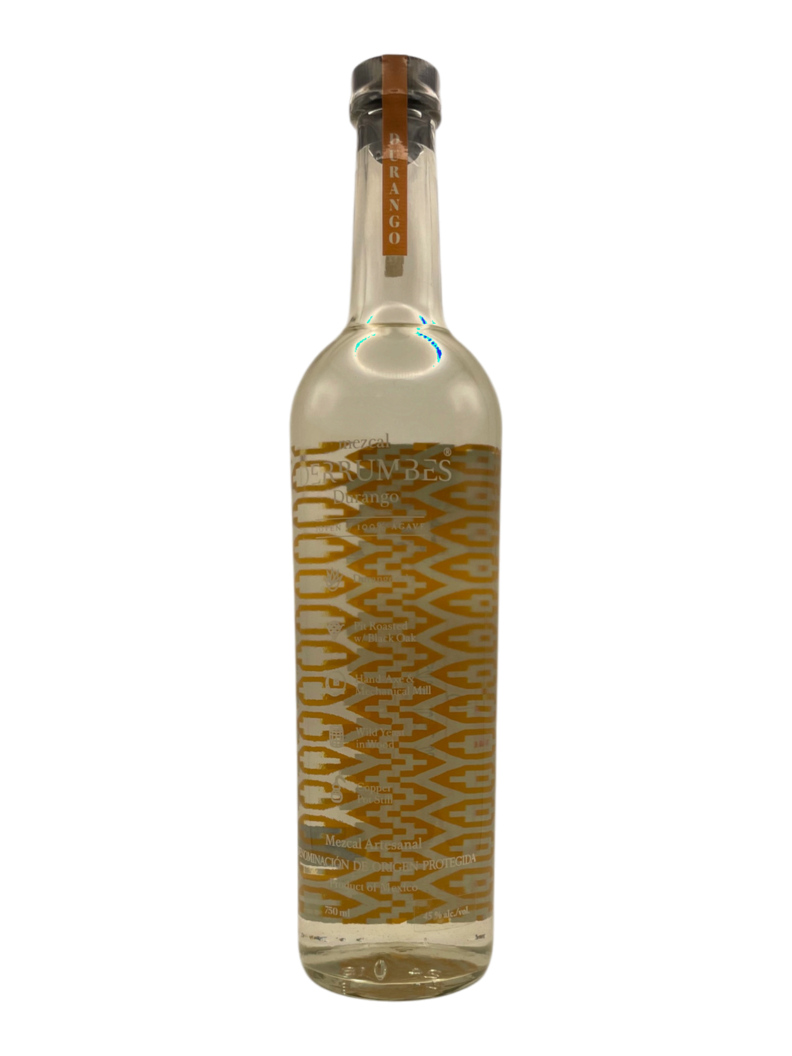Derrumbes Durango Joven Mezcal (Orange)