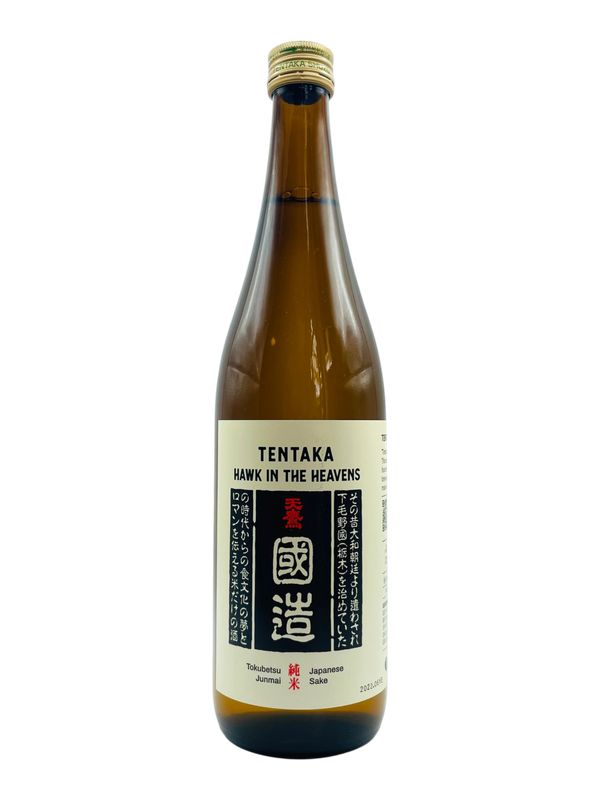 Tentaka Hawk in the Heavens Tokubetsu Junmai Sake