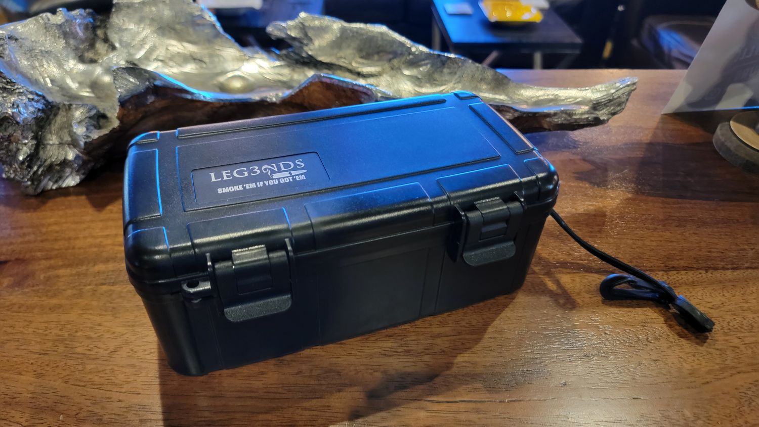 Legends Visol 10 Cigar Travel Humidor