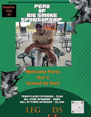 Big Smoke Sponsorship- Hall of Fame