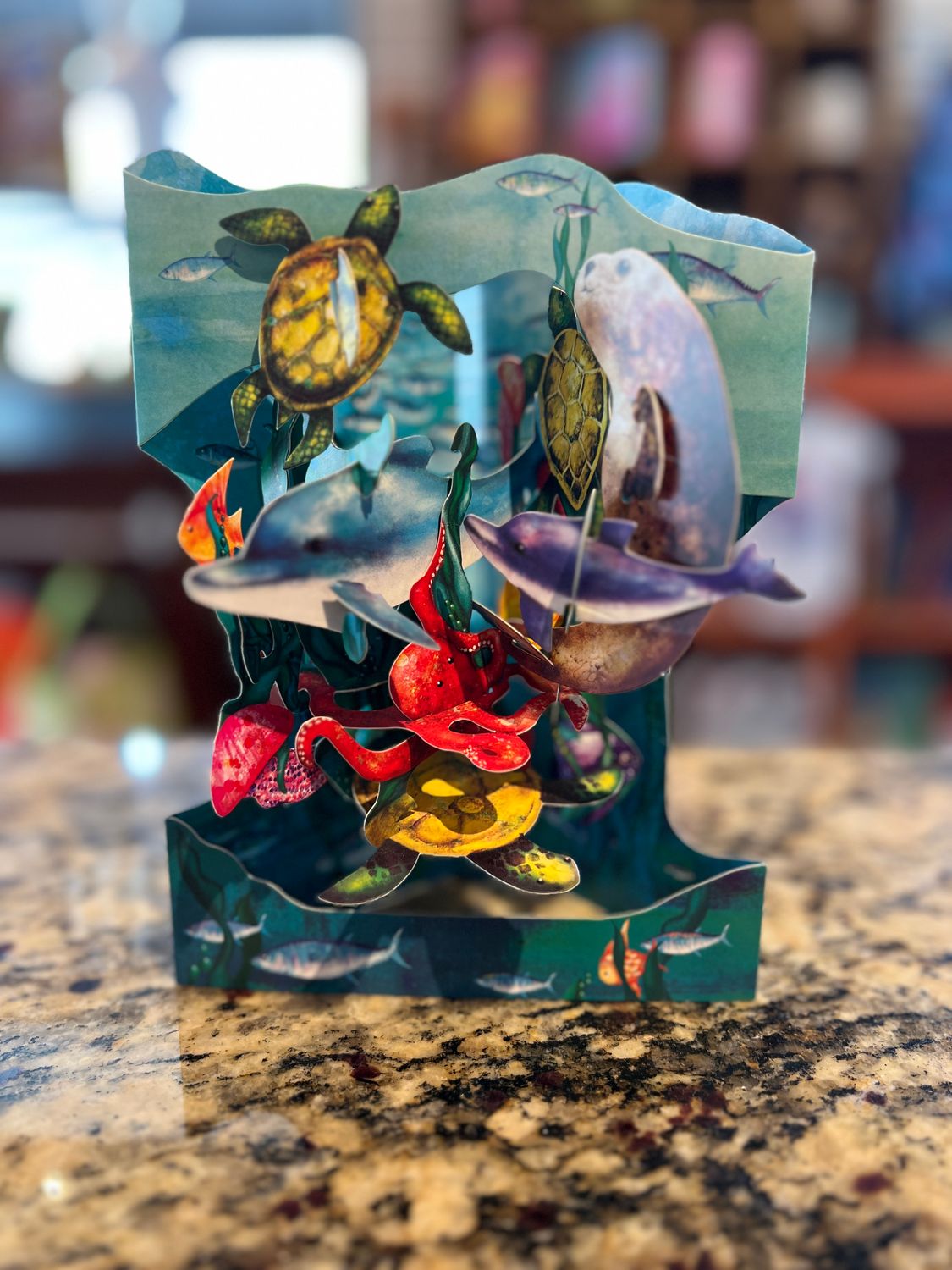 Santoro Swing Card - Underwater World