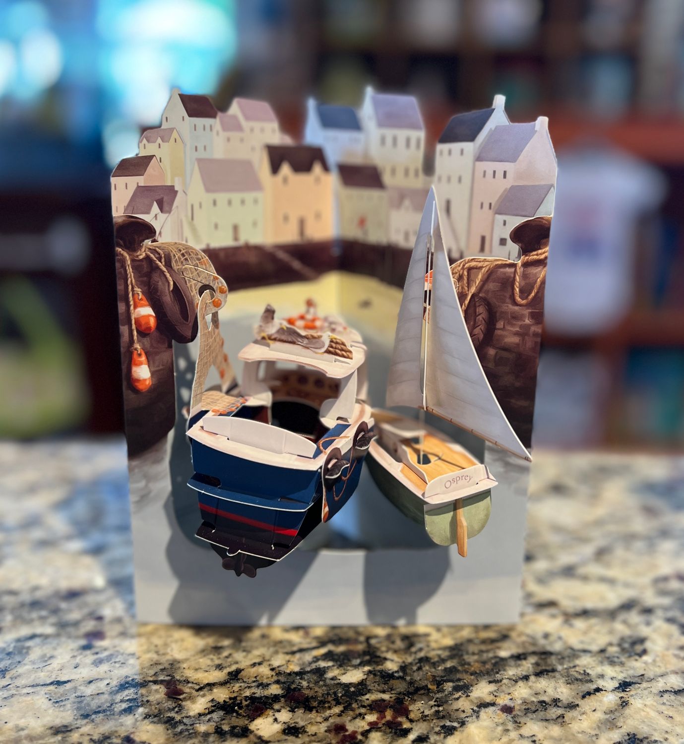 Santoro Swing Card - Harbor