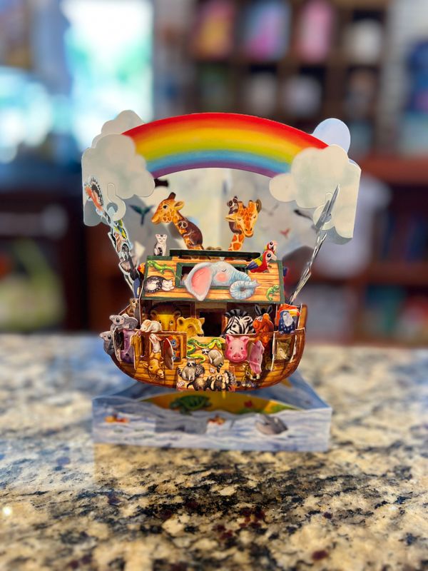 Santoro Swing Card - Noah&#39;s Ark