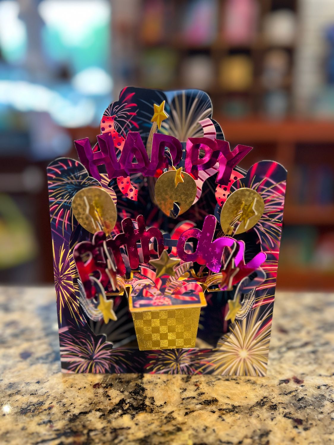 Santoro Swing Card - Happy Birthday