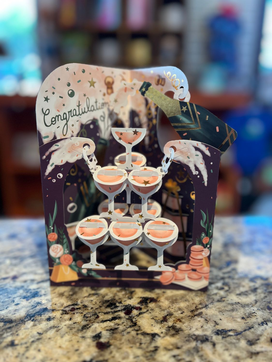 Santoro Swing Card -  Congratulations