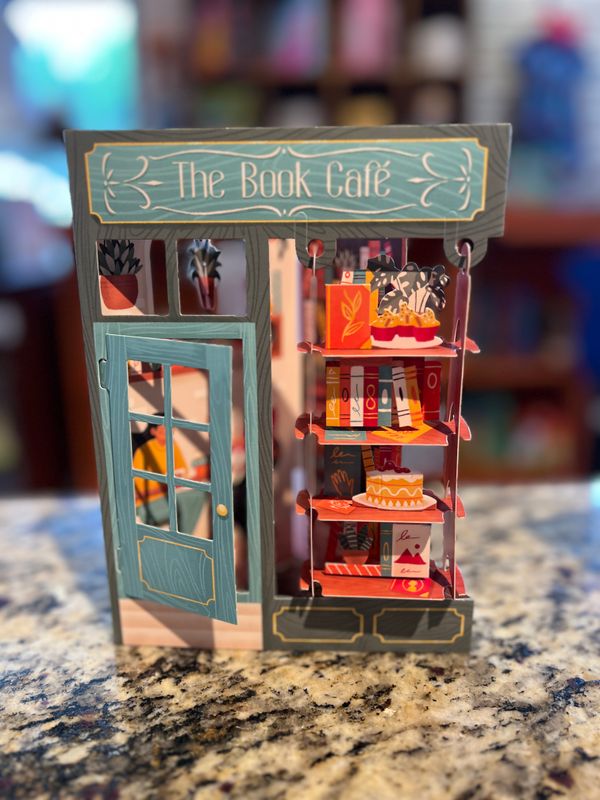 Santoro Swing Card - Book Cafe