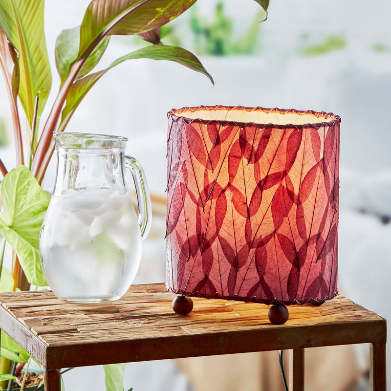 Mini Guyabano Leaf Lamp