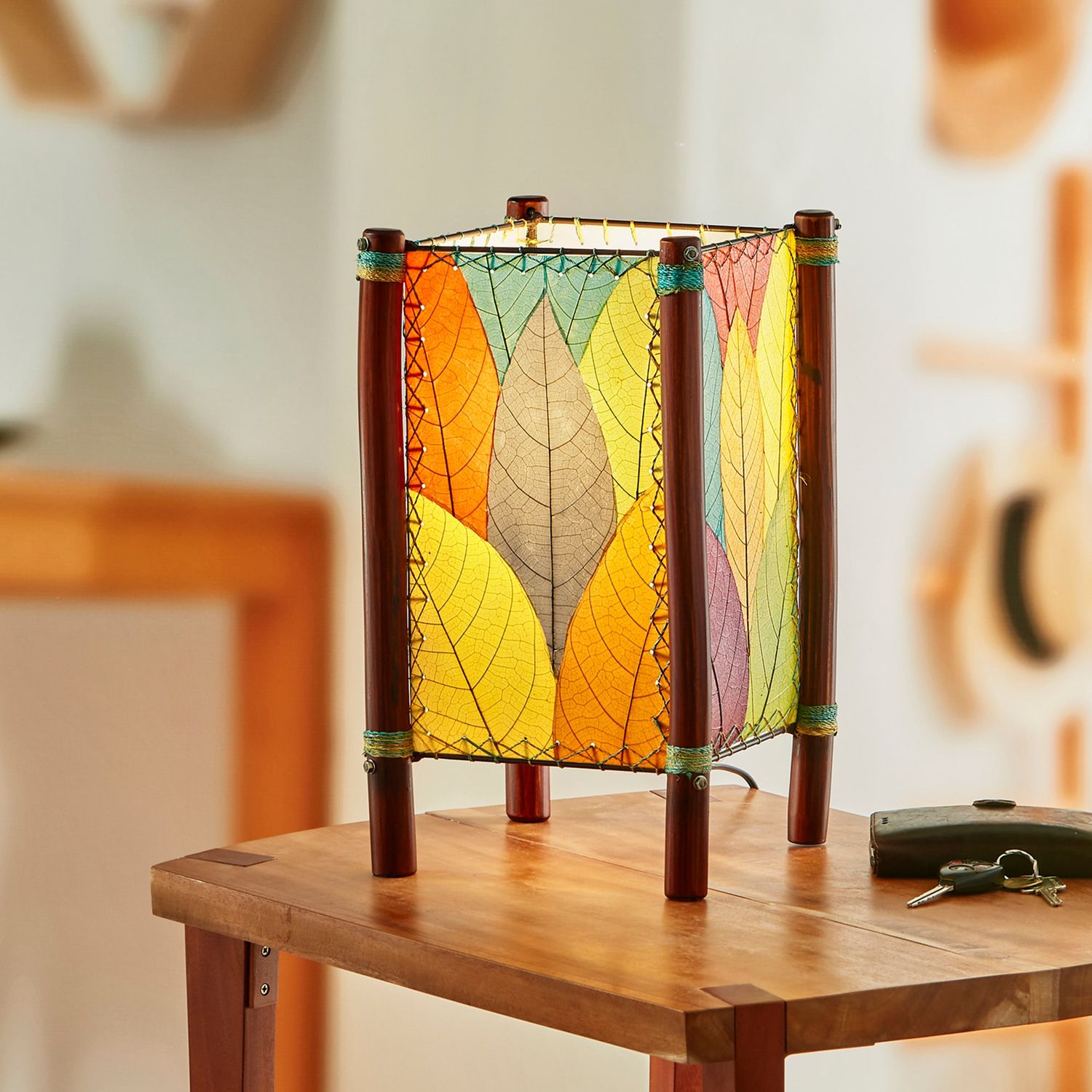 Fortune Table Lamp, Color: Multi