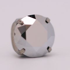 18g prong set threadless end 2mm light chrome