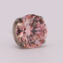 18g prong set threadless end 2mm morganite