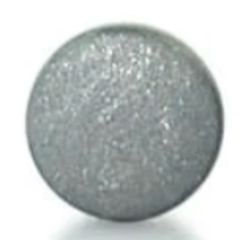 18g 2mm textured disk gray threadless end