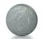 18g 1.5mm textured disk gray threadless end