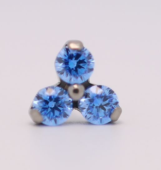 18g trinity prong 3x1.5mm arctic blue