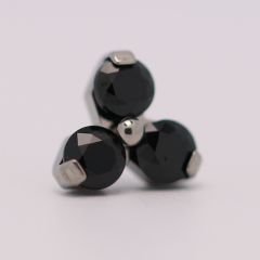 18g trinity prong 3x2mm black