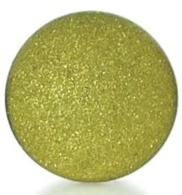 18g 1.5mm textured disk yellow threadless end
