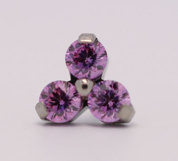 18g trinity prong 3x1.5mm fancy purple