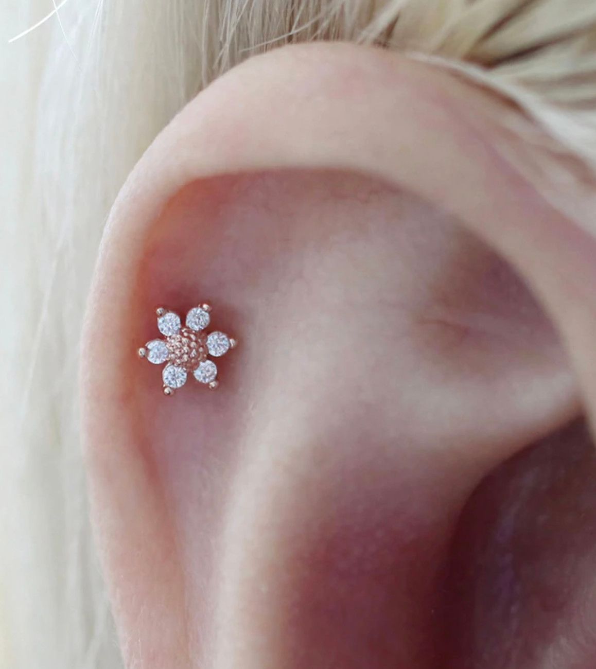 Helix piercing