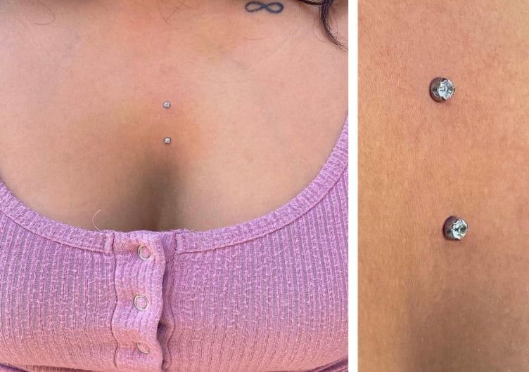 Surface piercing