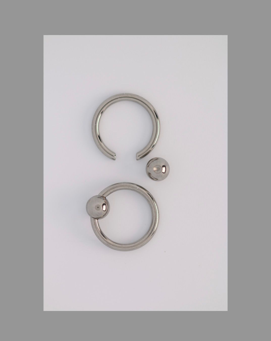 16g 9/16 captive bead ring