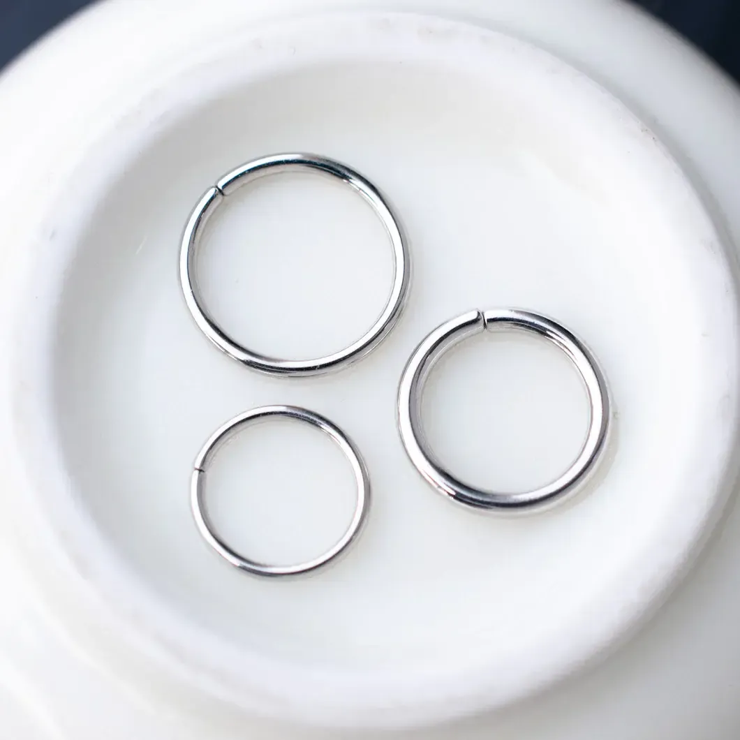 20g 11/32 seam ring stainless steel