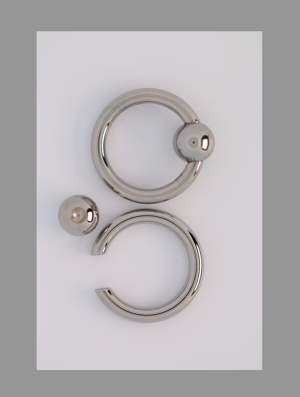 12g 7/16 captive bead ring