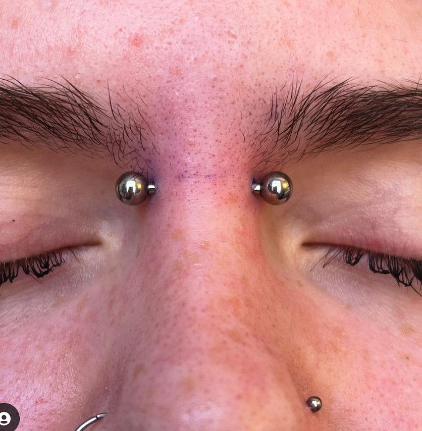 Bridge piercing