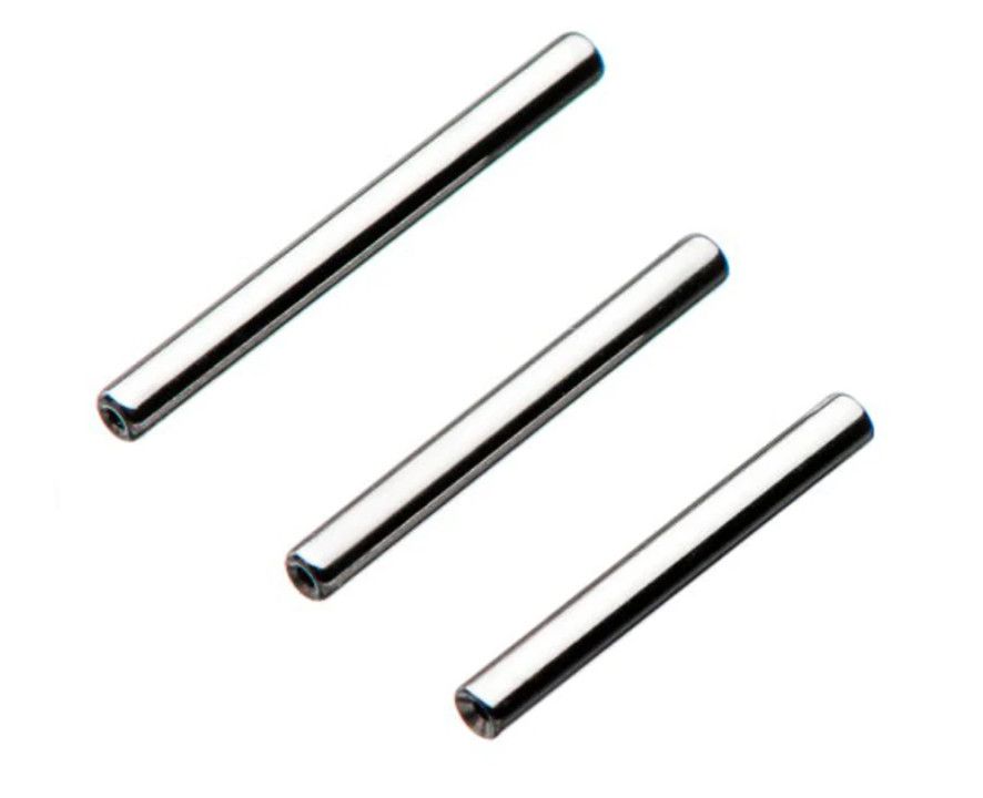 14g 1/2 straight barbell threadless shaft