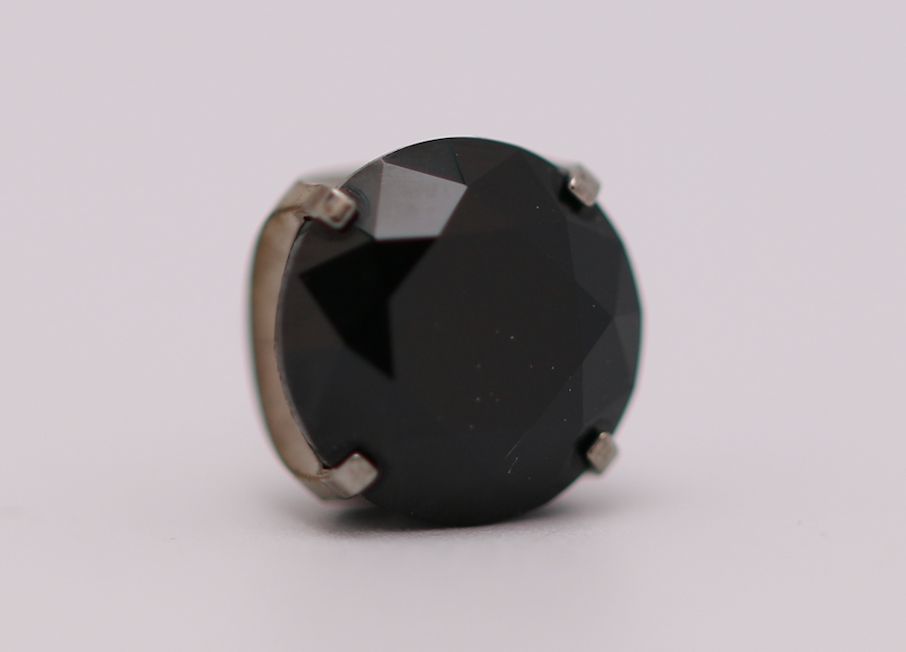 18g prong set threadless end 1.5mm black