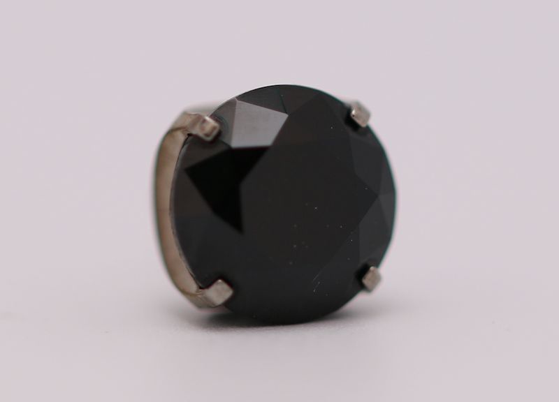 18g prong set threadless end 1.5mm black