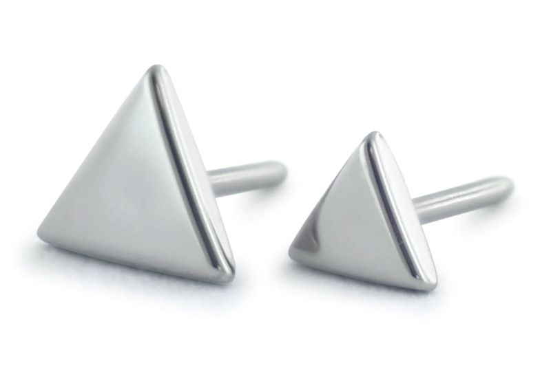 18g 3mm triangle end threadless