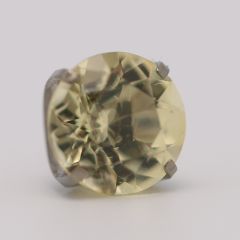 18g prong set threadless end 3mm yellow