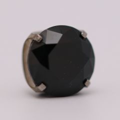 18g prong set threadless end 2mm black