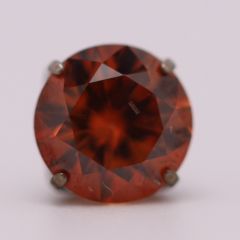 18g prong set threadless end 2mm caramel