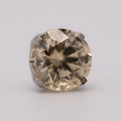 18g prong set threadless end 2.5mm champagne