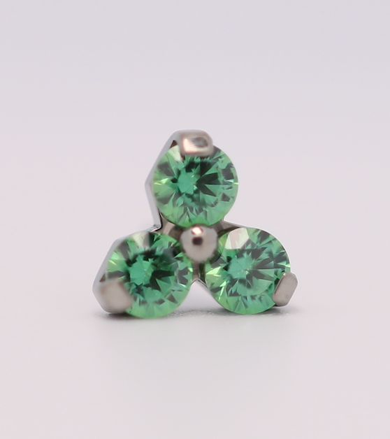 18g trinity prong 3x1.5mm green