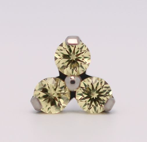 18g trinity prong 3x1.5mm yellow