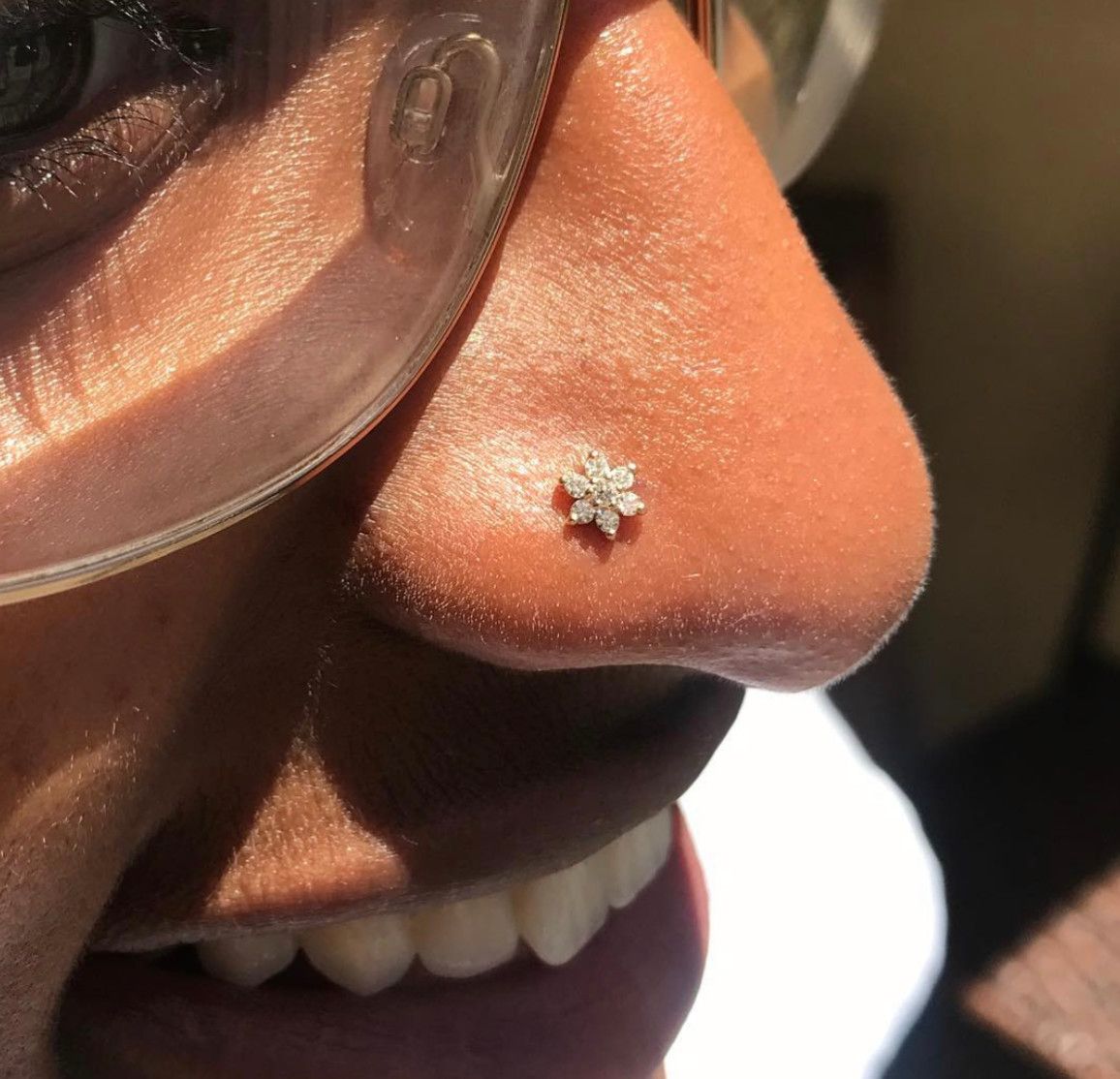 Nostril piercing