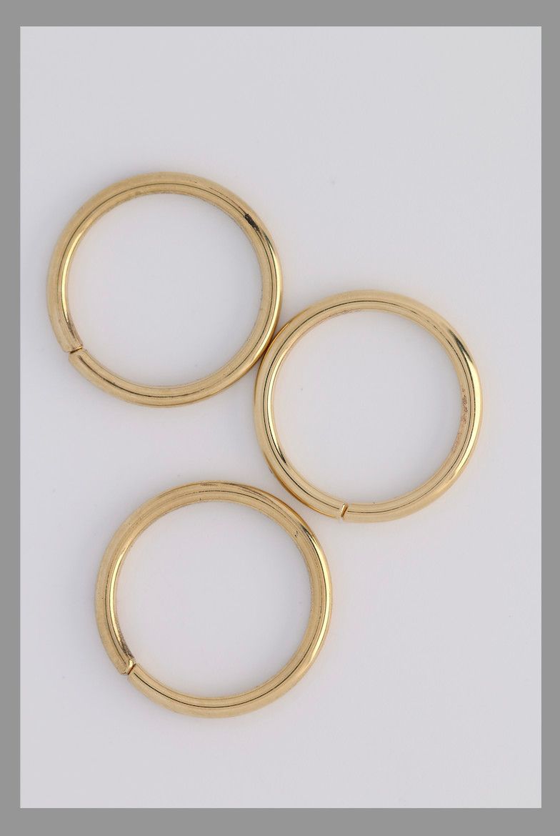 16g 7/16 seam 14k YAU