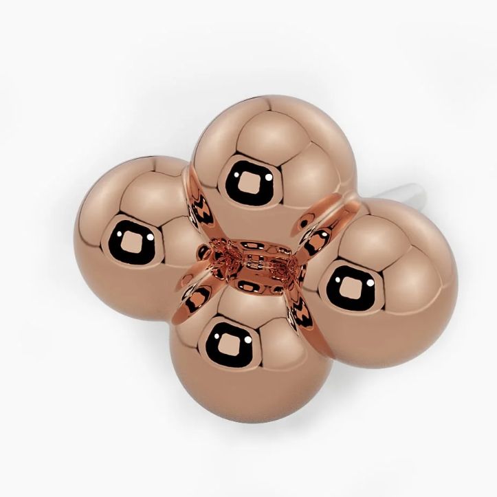 18g 4 ball cluster RAU