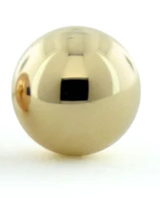 18g 3mm threadless ball end YAU