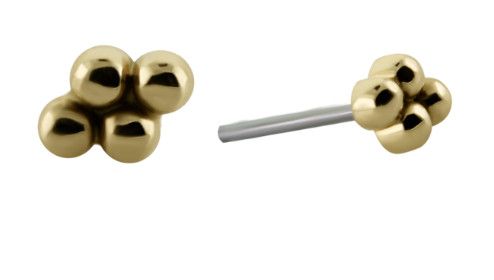 18g 4 ball cluster YAU