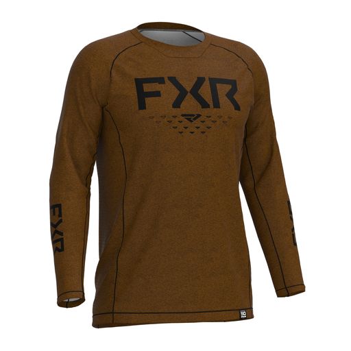 FXR ATTACK AIR UPF LONGSLEEVE 23 COPPER HEATHER