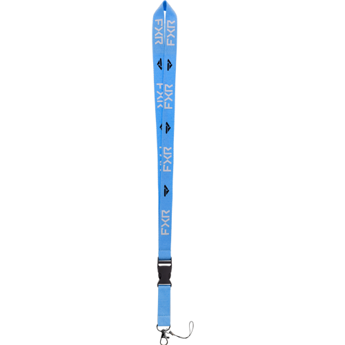 FXR Lanyard , Color: Sky Blue/White