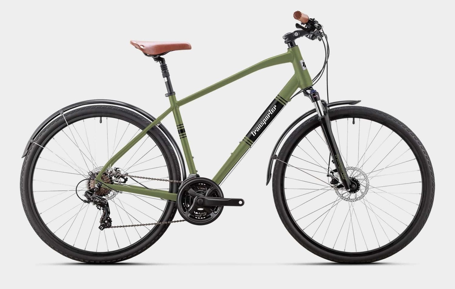 TITAN RACING TRANSPORTER - BOSTON - Olive Barb Green